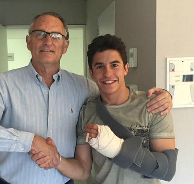 Márquez correrá en el Gp de España!