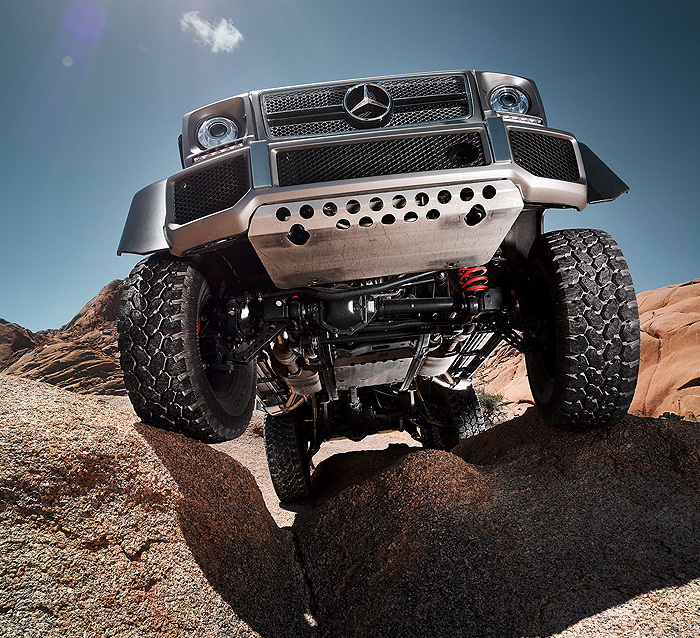 Modelo clase g 6X6 de Mercedes-Benz