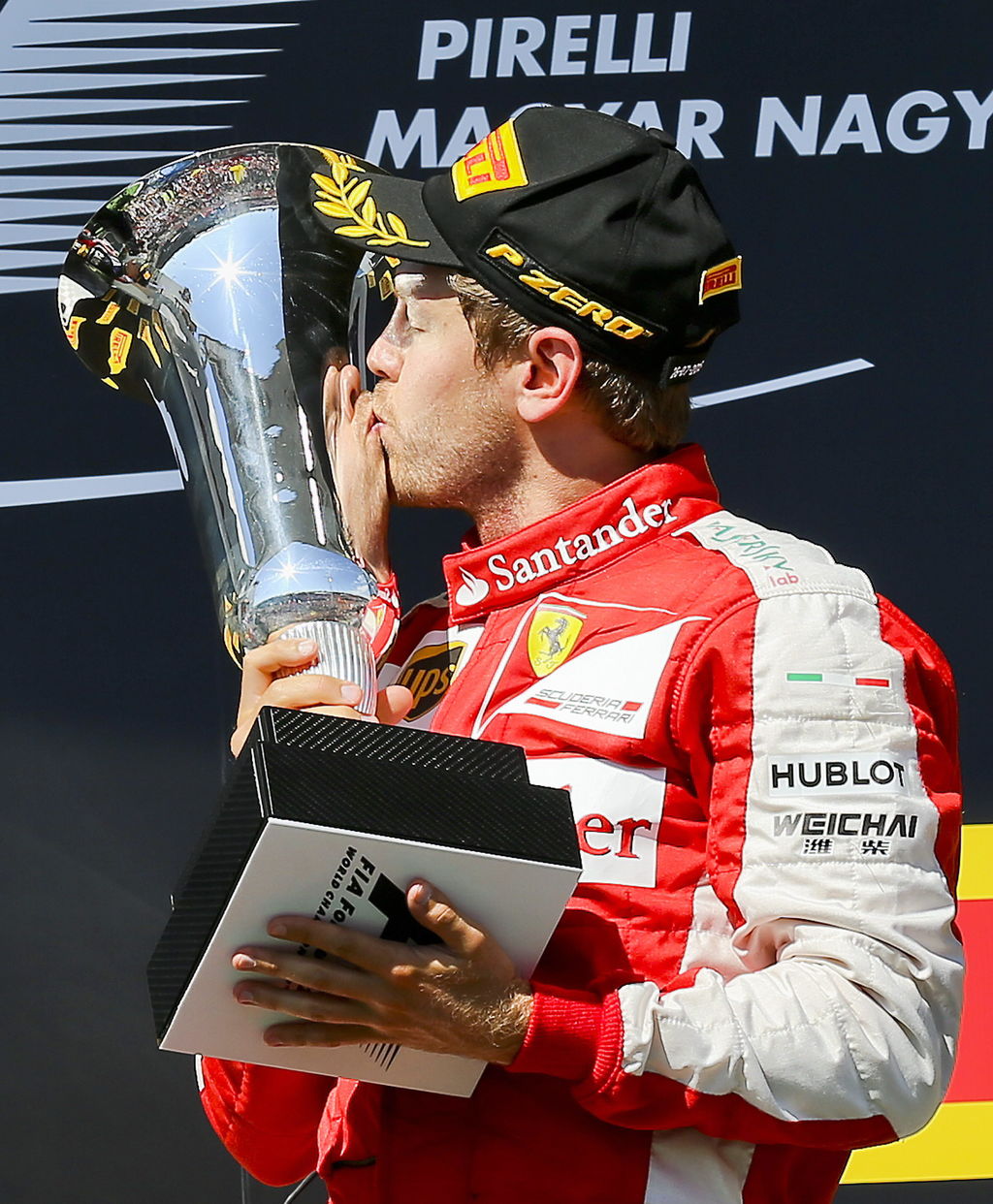 Vettel le agrega emoción al Gp de Hungría!