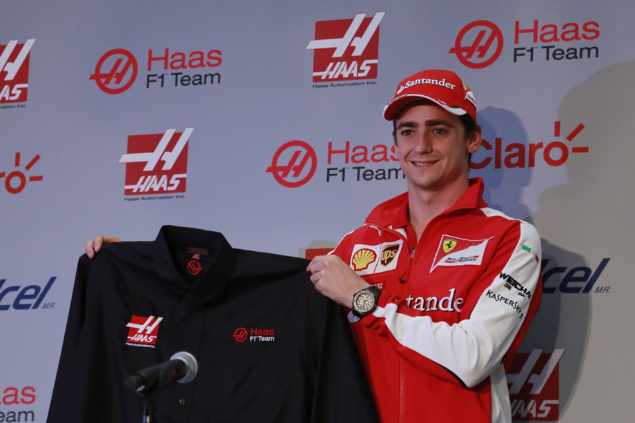 Haas da bienvenida a Esteban!