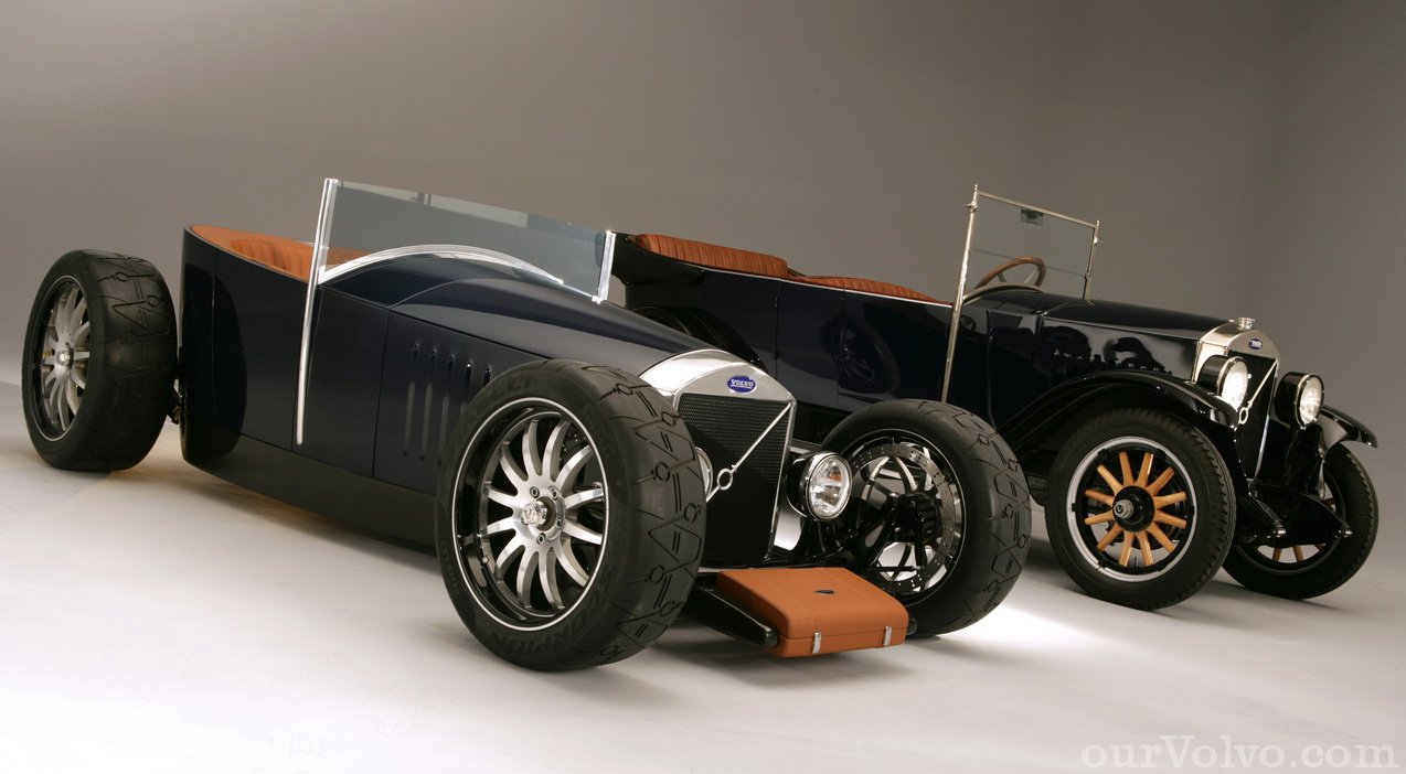 El primer carro en sacar la marca volvo.