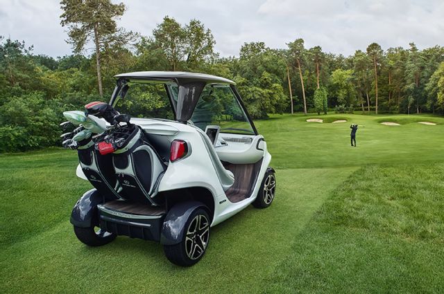 Mercedes-benz crea un carro de golf