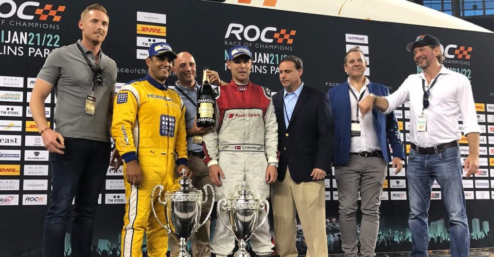 Montoya y Vettel brillan en la «Race of Champions»