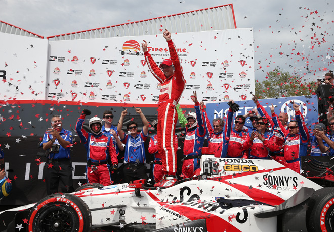 Sébastien Bourdais inicia con todo en la Indy!