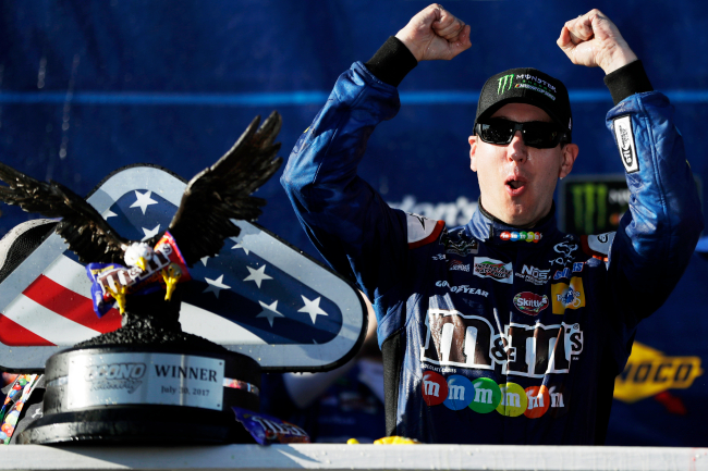 Kyle Busch termina con la sequía en Pocono!