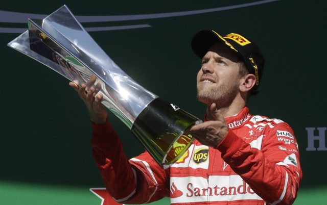 Vettel y Raikkonen se adueñan del Podio en Brasil!