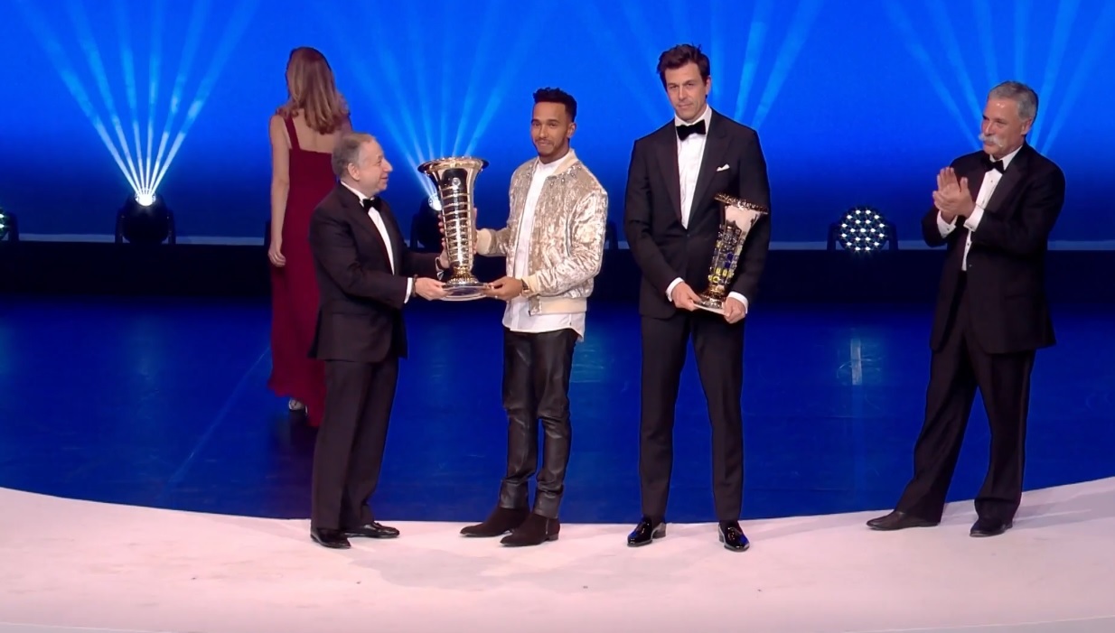 Palacio de Versalles: Premiación de la FIA