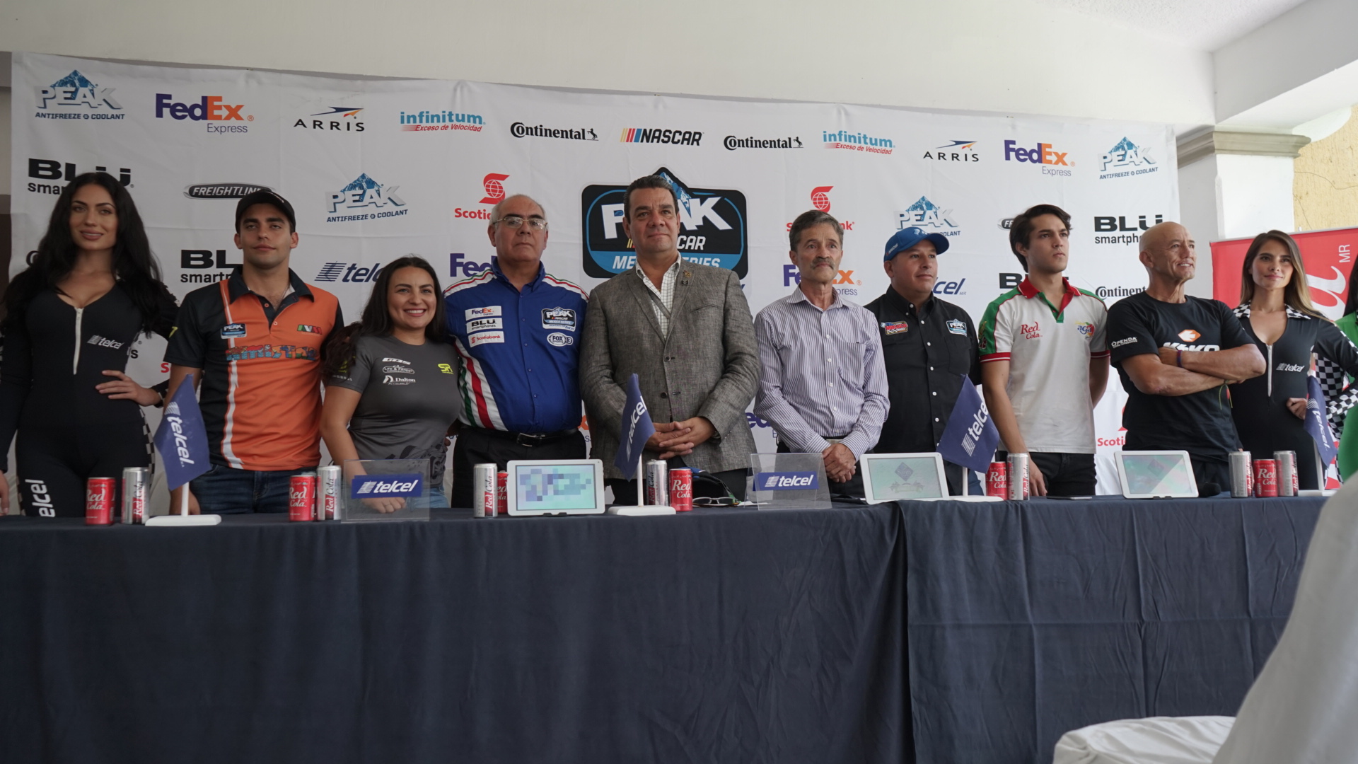 Rueda de Prensa en Guadalajara Nascar Peak Mexico Series