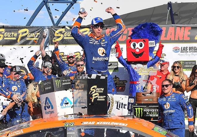 Keselowski: tres al hilo!