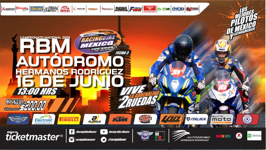 Racing Bike en Autodromo Hermanos Rodriguez