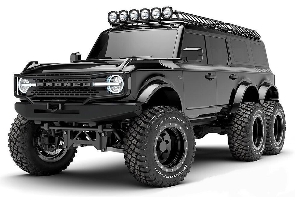 Juguetito millonario: Ford Bronco 6×6