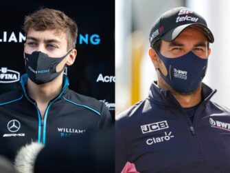 George Russell le manda mensaje a Checo Pérez y Red Bull.